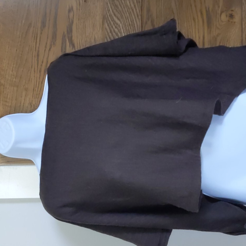 Anthropologie Moth Button Trim Poncho